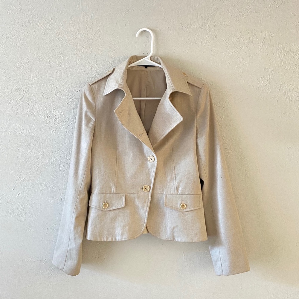 Theory asymmetrical Wool Blazer Jacket